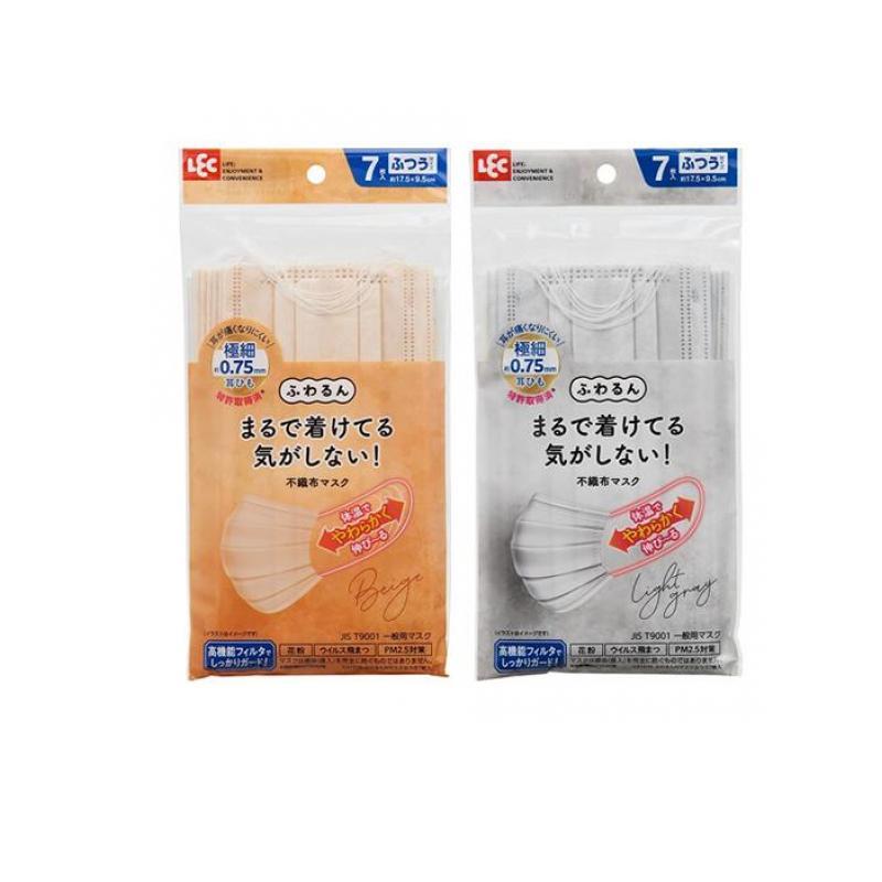 LEC（レック） 2980円以上で注文可能 ふわるん Nマスク ふつう BE
