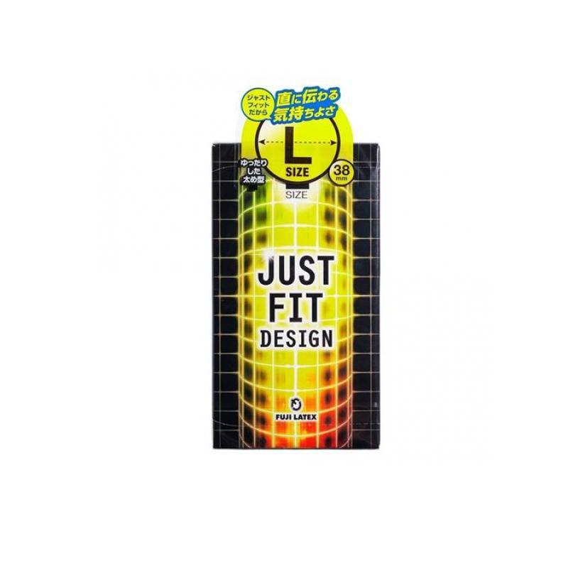 10 Off コンドーム 大きめサイズ 避妊具 不二ラテックス ジャストフィット ラージ Just Fit
