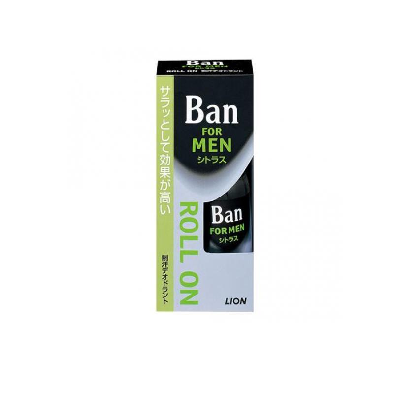 Ban バン 男性用ロールオン シトラス(微香タイプ) 30mL (1個