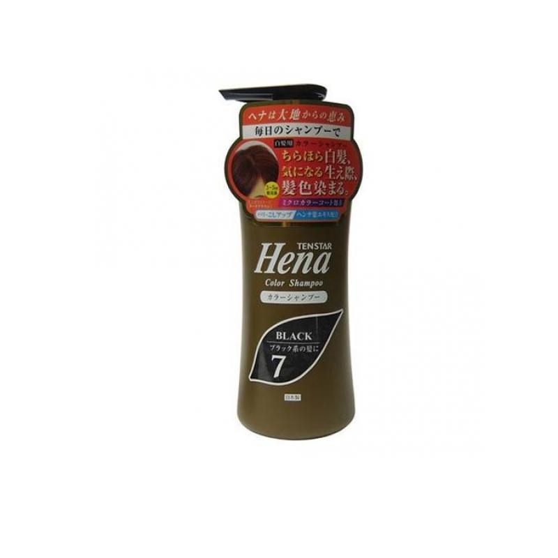 テンスター ヘナ カラーシャンプー 7ソフトブラック 300mL (1個
