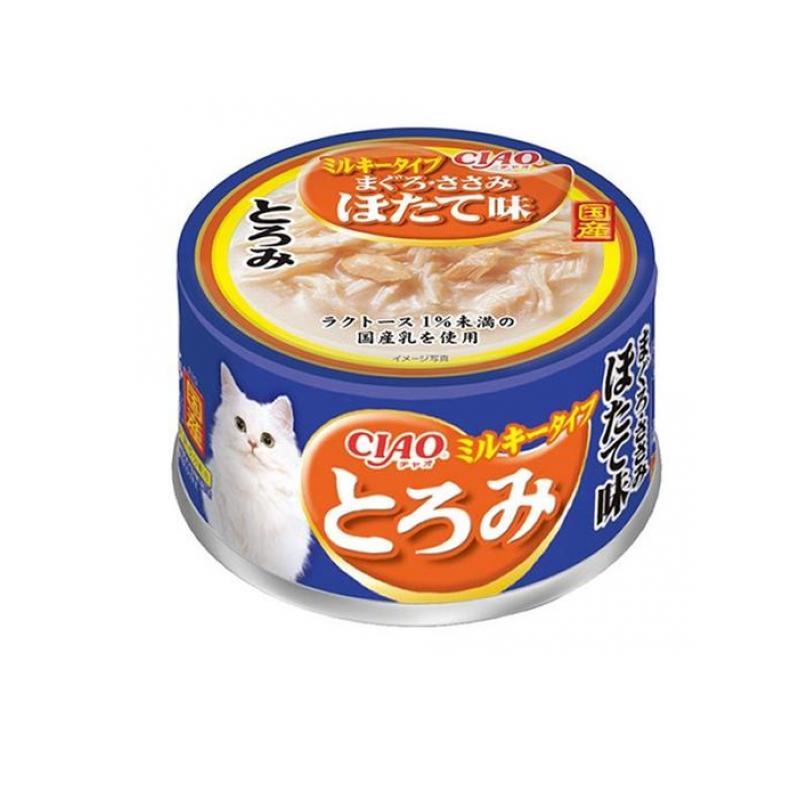 いなば CIAO(チャオ) とろみ 猫缶 ミルキータイプ まぐろ・ささみ