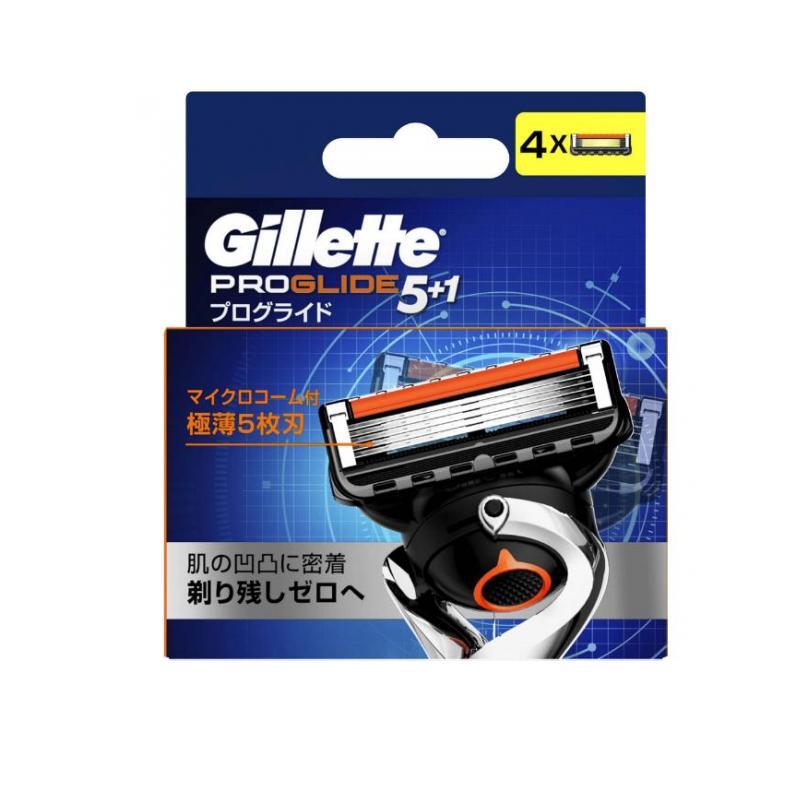 ジレット プログライド5+1 マニュアル 替刃 4個入 (1個) : みんなのお