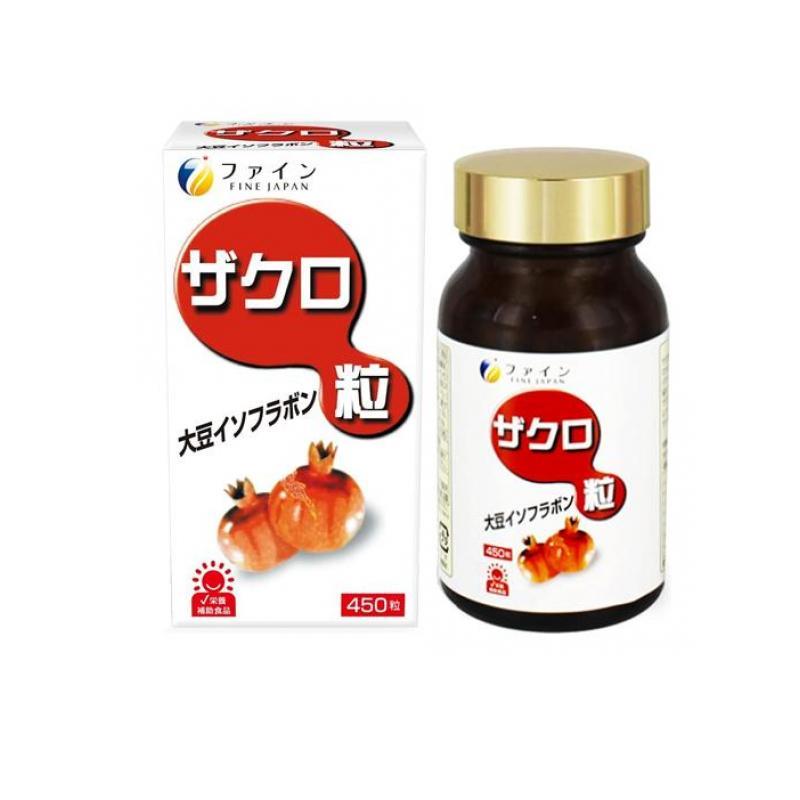 FINE JAPAN ファイン ザクロ粒 大豆イソフラボン 450粒 (1個