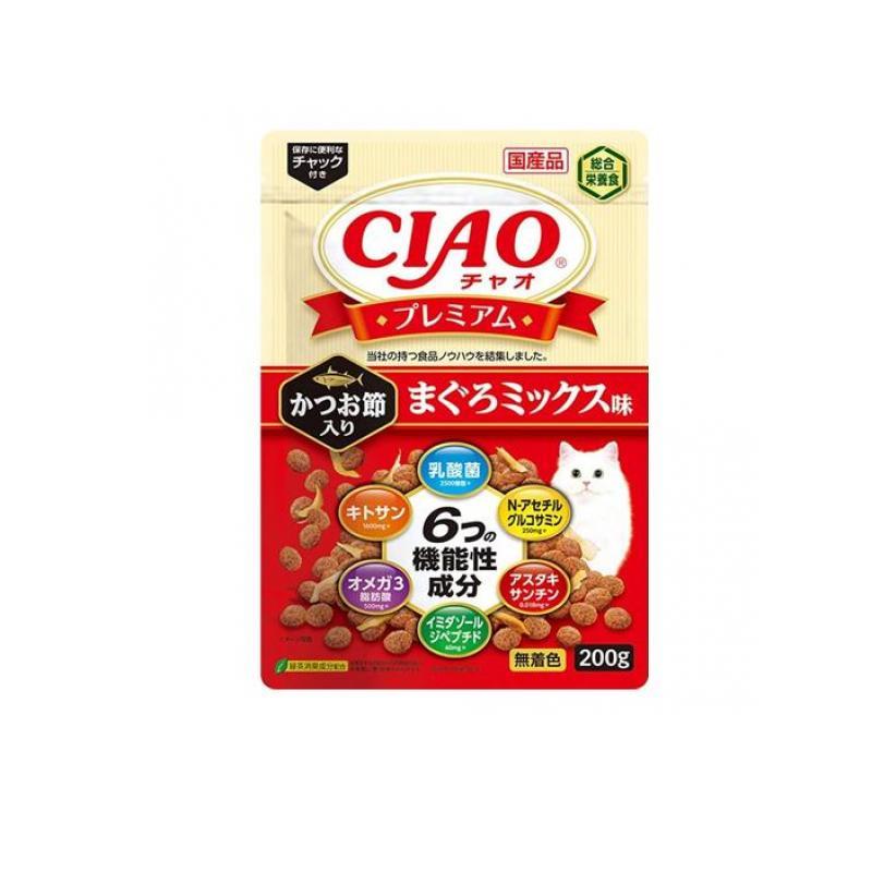 いなば CIAO(チャオ)プレミアム かつお節入り まぐろミックス味 200g