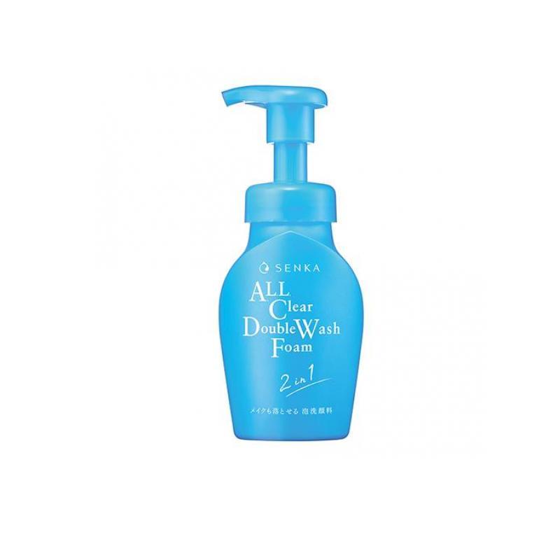SENKA 専科 メイクも落とせる泡洗顔料 ポンプ付本体ボトル 150mL (1個
