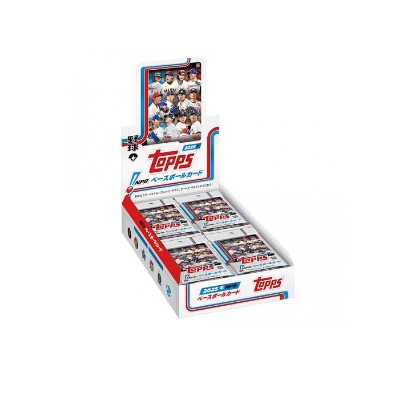 Topps トップス 2025年 NPB ベースボールカード 24パック入BOX (1個
