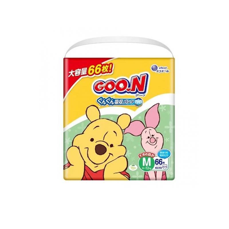 GOO.N グーン ぐんぐん吸収パンツ ディズニーデザイン 66枚入 (Mサイズ 