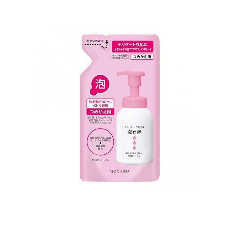 持田ヘルスケア コラージュフルフル 泡石鹸 本体＋つめかえ用5個セット 持田ヘルスケア 薬用 泡 コラージュフルフル 泡石鹸 ピンク 詰め替え用