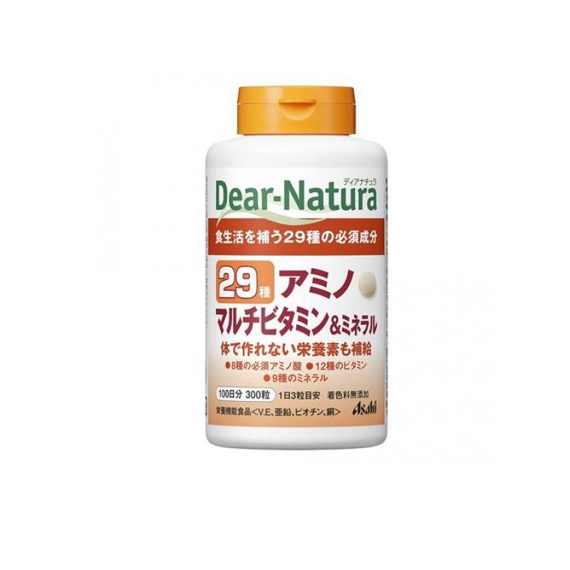 モデーアマルチビタミン1個★★ミネラル1本 ディアナチュラ 29アミノ マルチビタミン&ミネラル 100日分 300粒 (1個