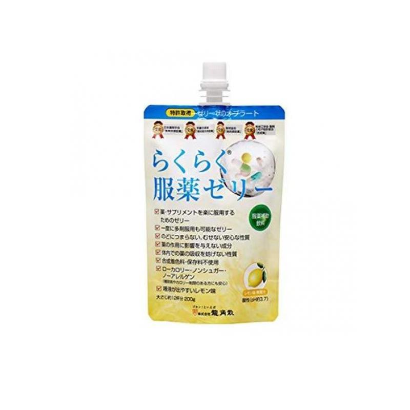 龍角散 らくらく服薬ゼリー 200g オブラート ゼリー (1個) : みんなの