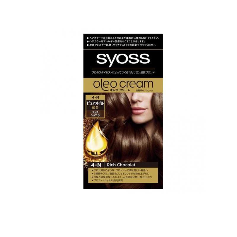 サイオス syoss オレオクリーム ヘアカラー 4-N リッチショコラ 1組入