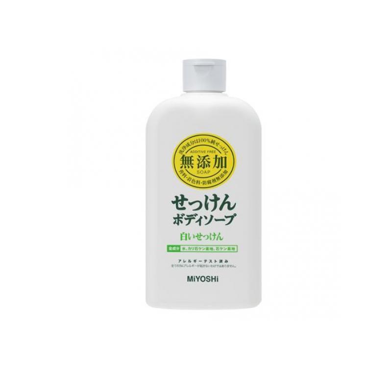 ミヨシ石鹸 無添加ボディソープ 白いせっけん 400ml 1 A みんなのお薬バリュープライス 通販 Yahoo ショッピング