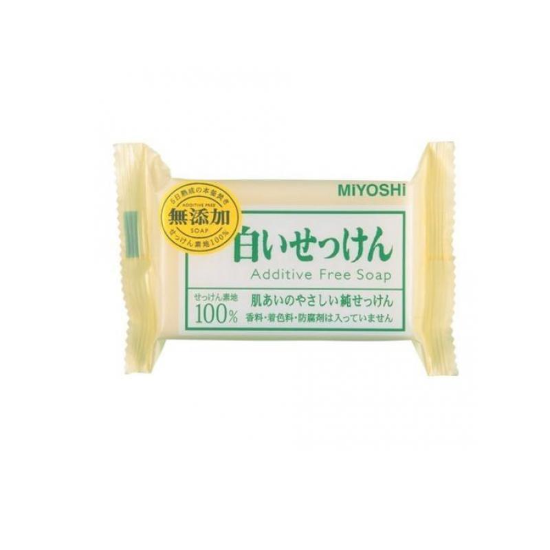 ミヨシ石鹸 無添加 白いせっけん 1個 108g 1 A みんなのお薬バリュープライス 通販 Yahoo ショッピング