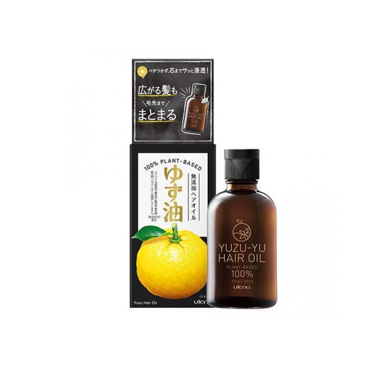 ヘアケア 洗い流さないトリートメント 柚子 いい匂い ウテナ ゆず油 無添加ヘアオイル 60ml Kingsfirearmsandmore Com
