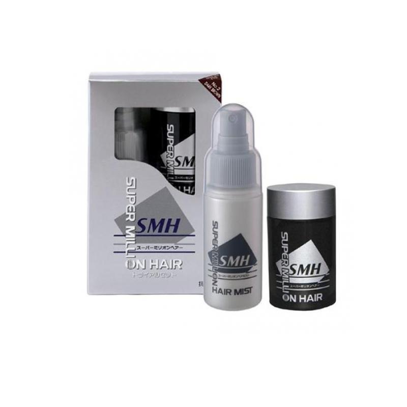 5個セット クーポン有 増毛パウダー 白髪隠し 薄毛かくし スーパーミリオンヘアー トライアルセット ダークブラウン No.2 1セット 増毛パウダー 白髪隠し 薄毛かくし スーパーミリオンヘアー トライアル