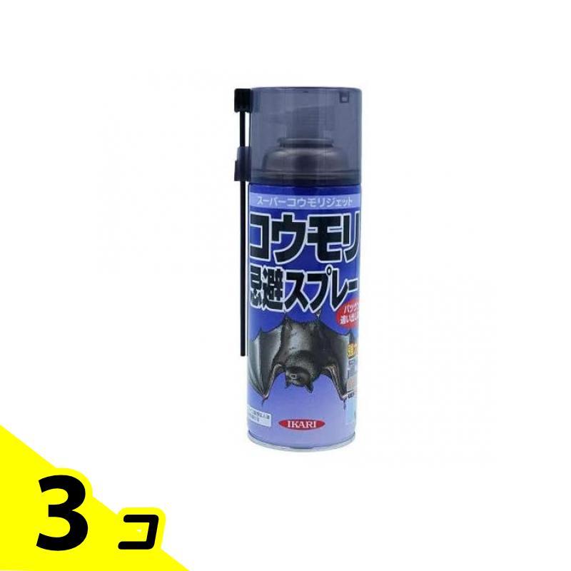 イカリ消毒 スーパーコウモリジェット コウモリ忌避スプレー 420mL 3個