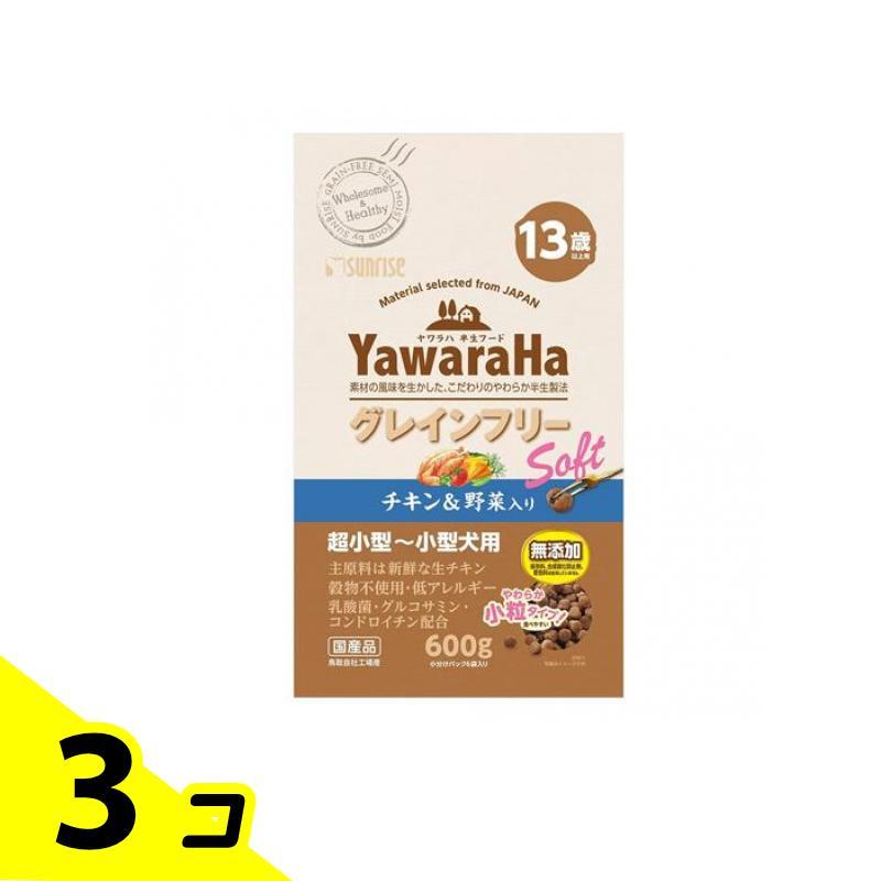 Yawaraha グレインフリー ソフト 600g×10袋 Sunrise（マルカン） サンライズ ヤワラハ グレインフリー ソフト