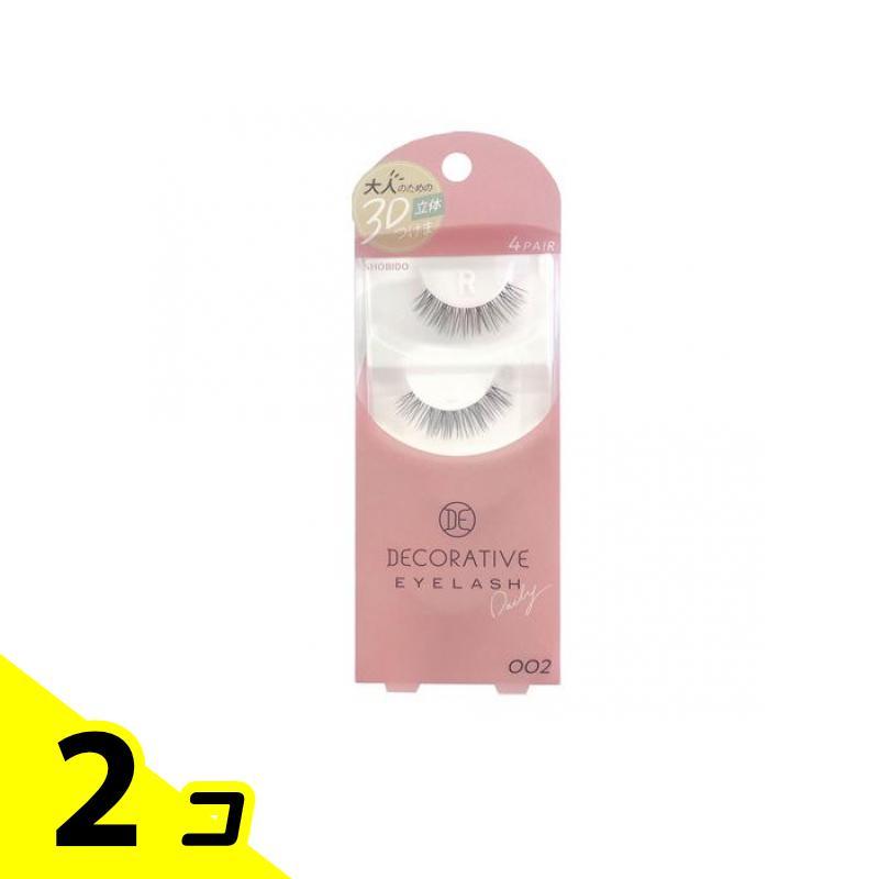 SHOBIDO デコラティブアイラッシュ 002 4ペア 2個セット : みんなのお