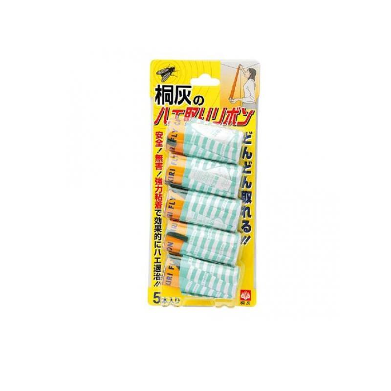 桐灰 ハエ取りリボン 5本入 (1個) | 小林製薬