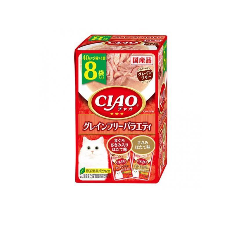 いなば CIAO(チャオ) パウチ グレインフリーバラエティ 40g× 8袋入 (1