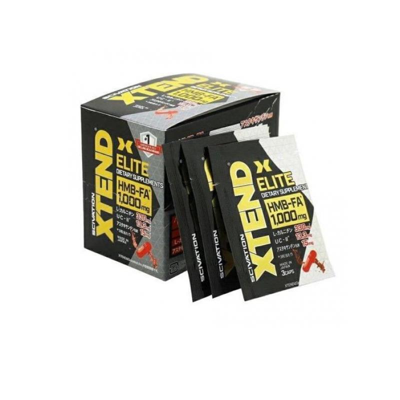 XTEND(エクステンド) エリート HMBサプリ 箱入 45粒 (=3粒×15包) 6個セット 【公式通販】 XTEND ELITE エクステンド エリート HMBサプリ