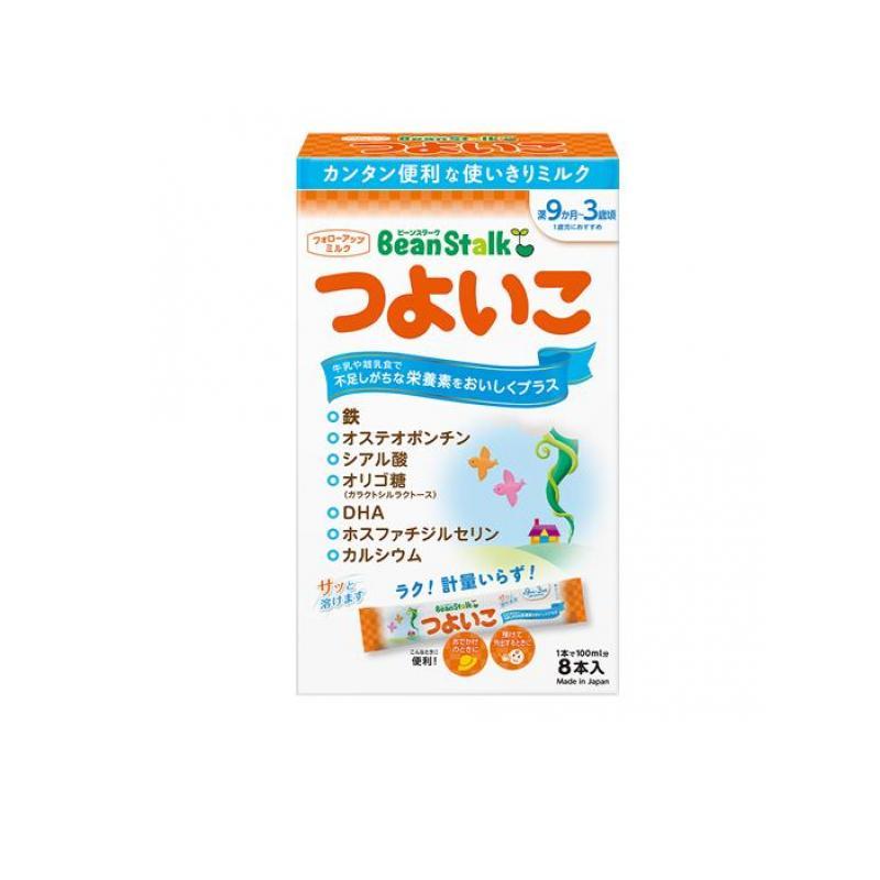 ビーンスターク つよいこ スティック フォローアップミルク 14g× 8本入