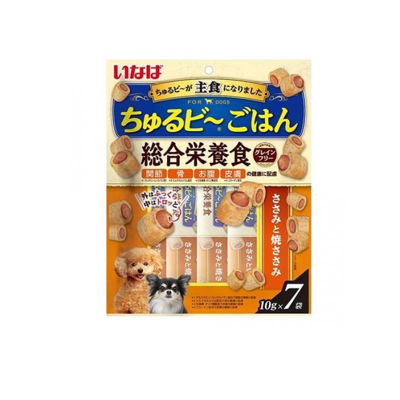 いなば ちゅるビ〜ごはん(ちゅるビー) 犬用総合栄養食 ささみと焼