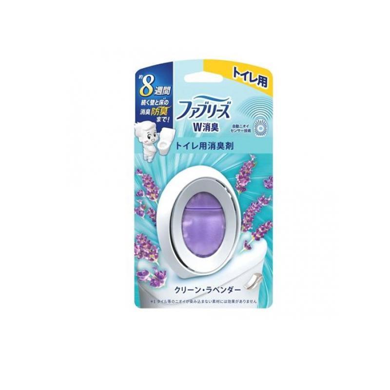 ファブリーズ 消臭剤 W消臭 トイレ用 クリーン・ラベンダー 6.3mL (1個 