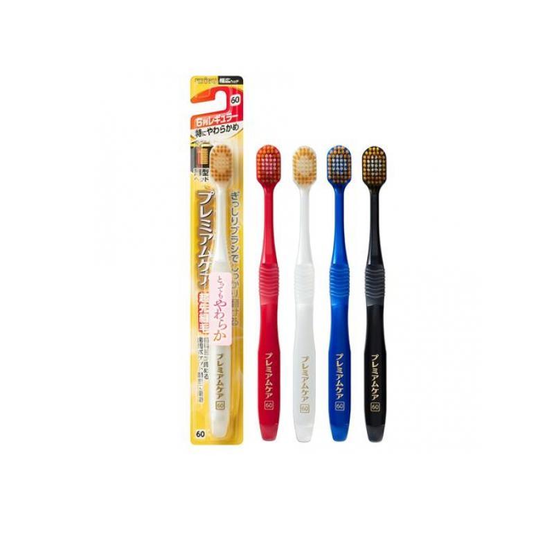 エビス プレミアムケアハブラシ・6列レギュラー 60特にやわらかめ 1本