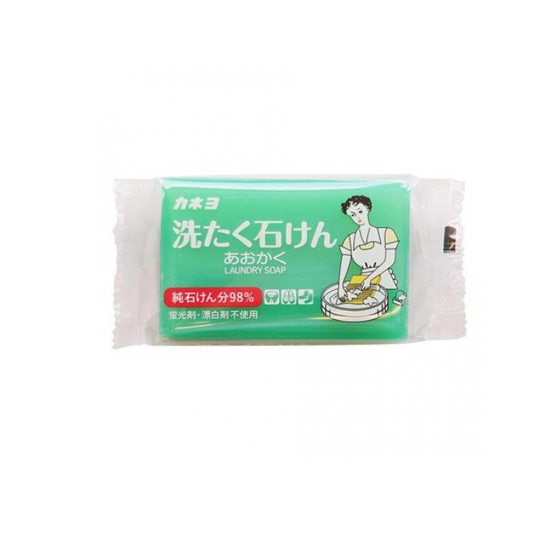 カネヨ石鹸 洗たく石けん あおかく 150g (1個) : みんなのお薬バリュー