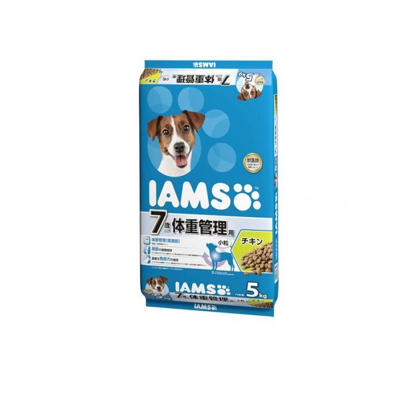 アイムス(IAMS) ドッグフード 7歳以上用 体重管理用 チキン小粒 5kg (1 