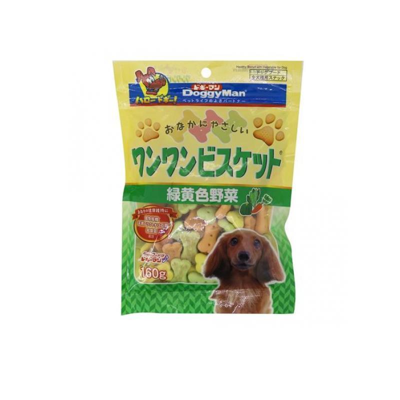 ドギーマン おなかにやさしいワンワンビスケット 緑黄色野菜 160g (1個) | ブランド登録なし