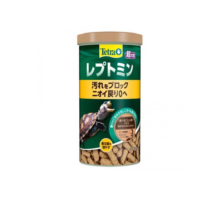 Tetra テトラ レプトミン 超大粒 カメのエサ 200g (1個) : みんなのお