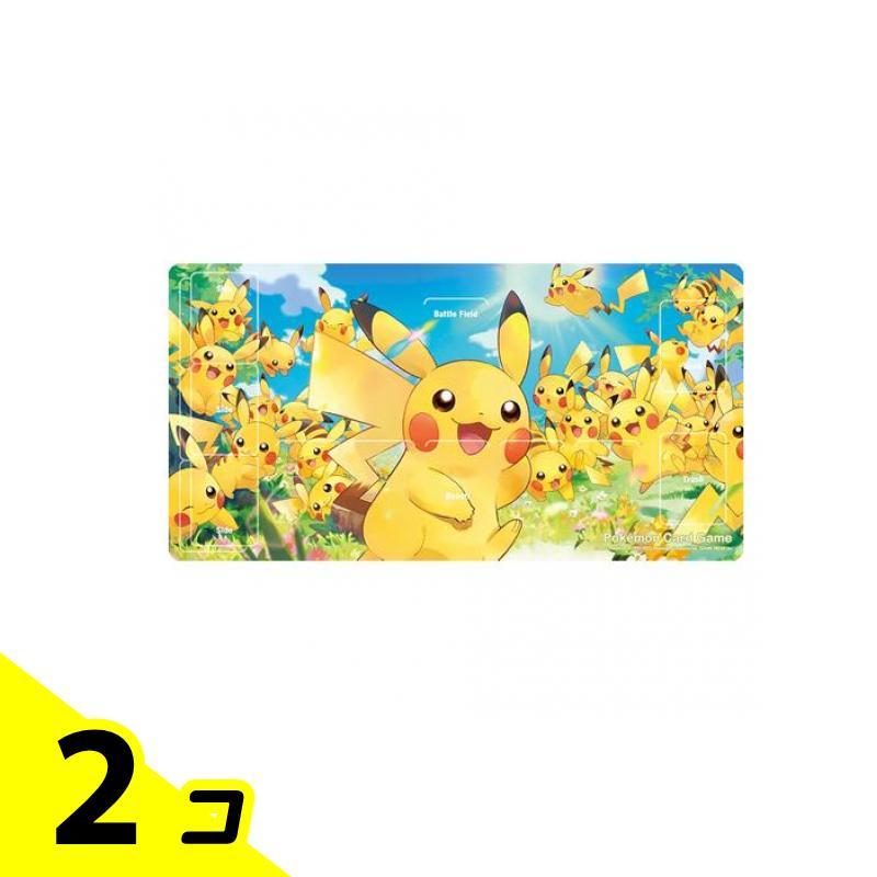 ポケモンカードゲーム ラバープレイマット ピカチュウ大集合 1枚入 2個