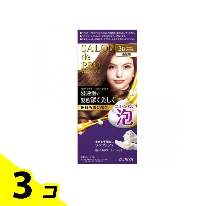 サロンドプロ 泡のヘアカラー・エクストラリッチ（白髪用）8セット