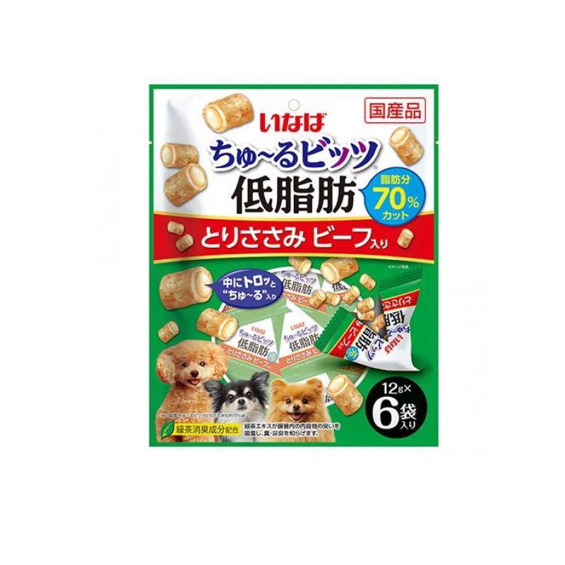 まめちゅ〜る まめちゅーる とりささみビーフ入り12g×6袋)×24袋=144袋