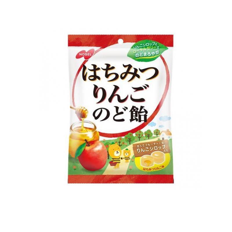 NOBEL ノーベル製菓 はちみつりんごのど飴 110g (1個) : みんなのお薬