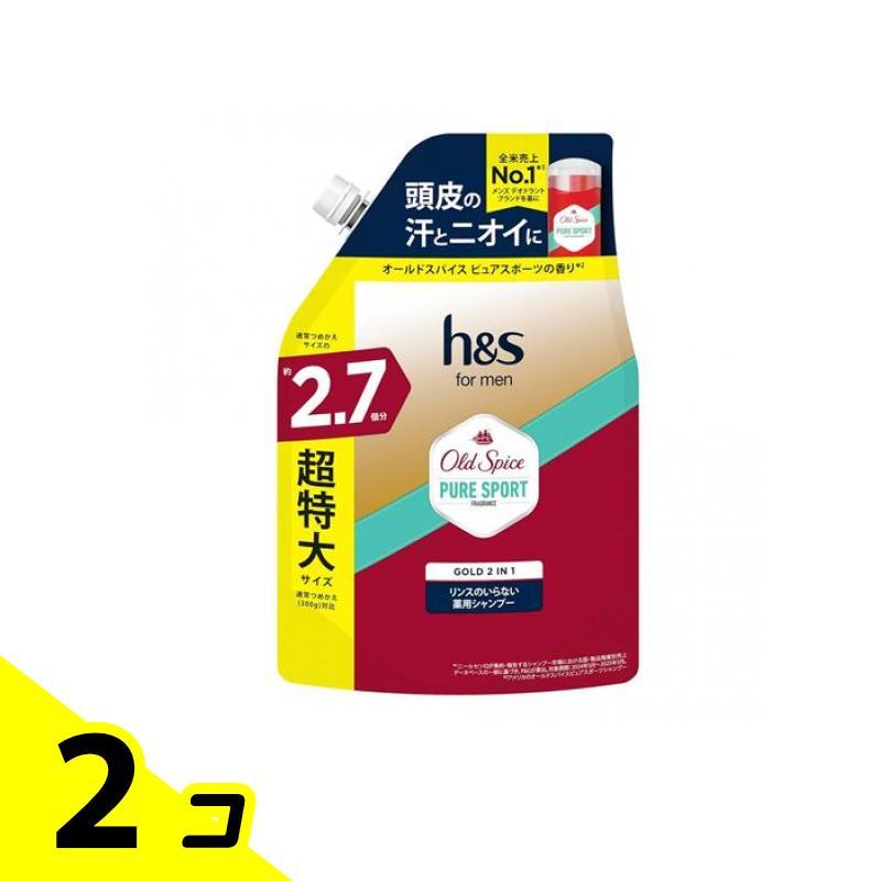 h&s for men ゴールド 2in1 リンスのいらない薬用シャンプー オールド