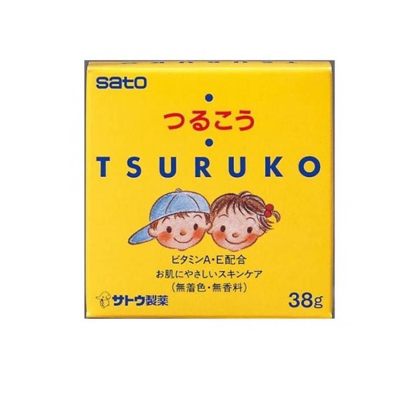 スキンケア クリーム 肌荒れ 赤ちゃん 乾燥 佐藤製薬 つるこう 38g (1個) | 佐藤製薬