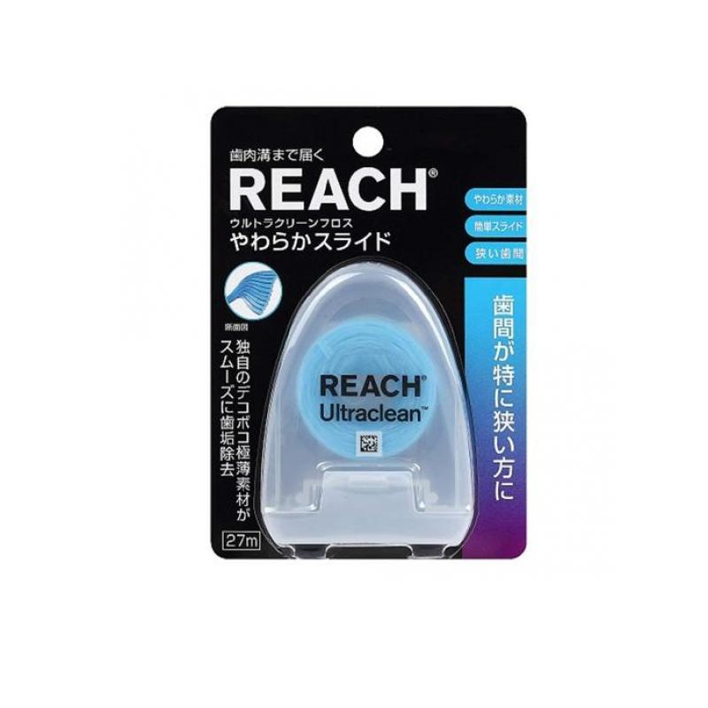 REACH(リーチ) ウルトラクリーンフロス 27m (やわらかスライド) (1個)
