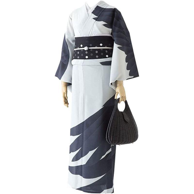 撫松庵 絵羽 鷺 オフ白 黒 鳥 セオアルファ 撫松庵 セオアルファ