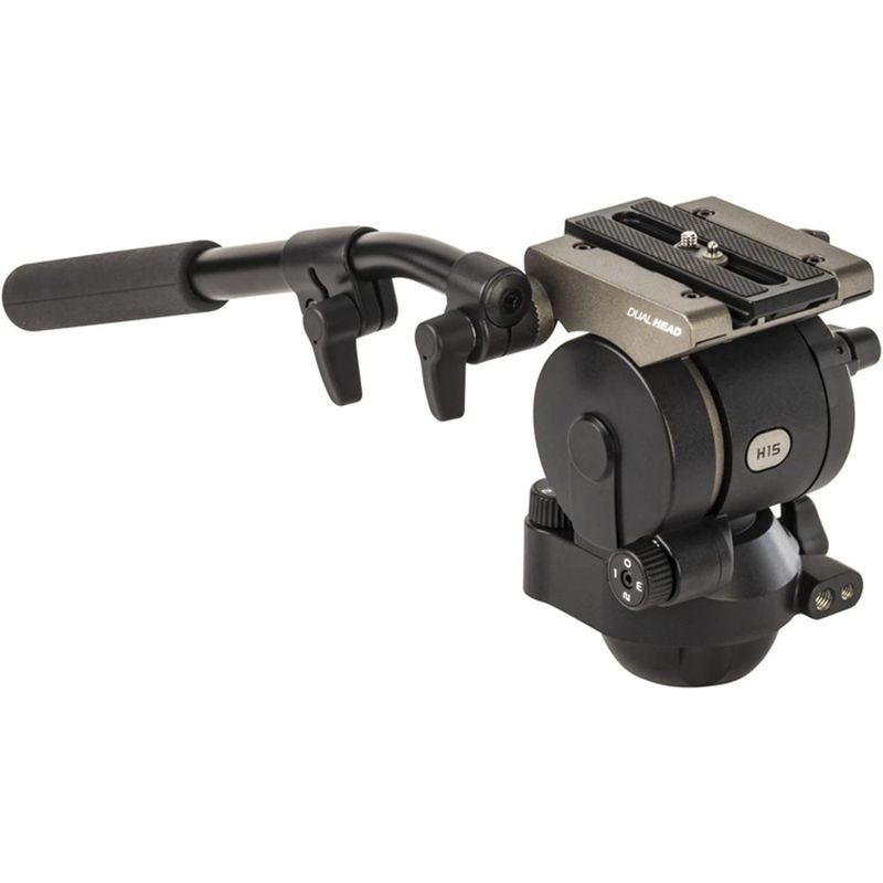 Libec リーベック H15 ビデオ雲台 完全バランス75mm高性能ヘッド単体 VLI-H15