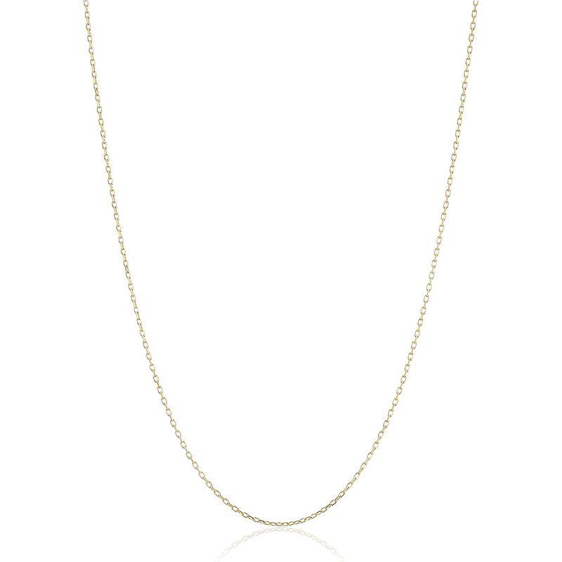 MJP K18YG カット小豆ネックレス 造幣局検定マーク 45? スライド仕様 (CA-23) イエローゴールド K18YG カット小豆ネックレス 造幣局検定マーク スライド仕様 CA イエローゴールド