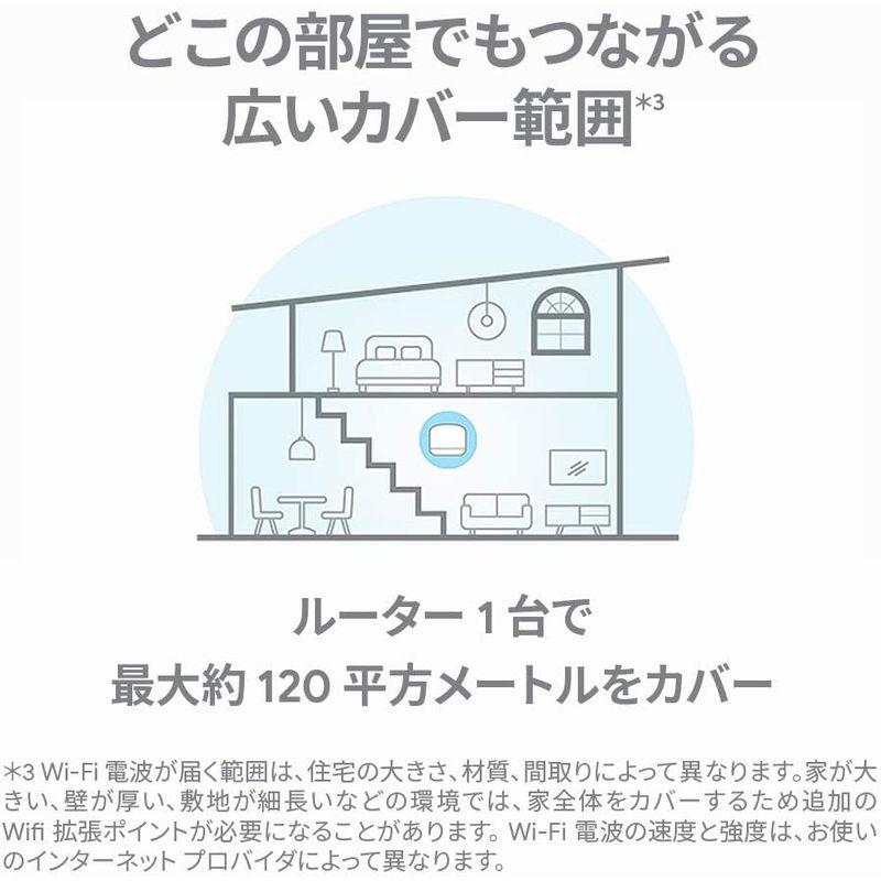 Google Nest Wifi ルーター メッシュネットワーク対応 GA00595-JP