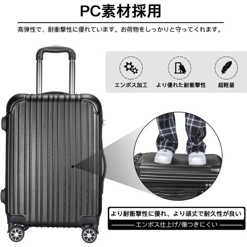 VARNIC スーツケース キャリーケース キャリーバッグ 機内持込 TSAダイヤル式ロック 耐衝撃 大型 超軽量 静音ダブルキャスター 旅 スーツケース キャリーケース キャリーバッグ 機内持込 TSAダイヤル式ロック 耐衝撃 大型 超軽量 静音ダブルキャスター 旅