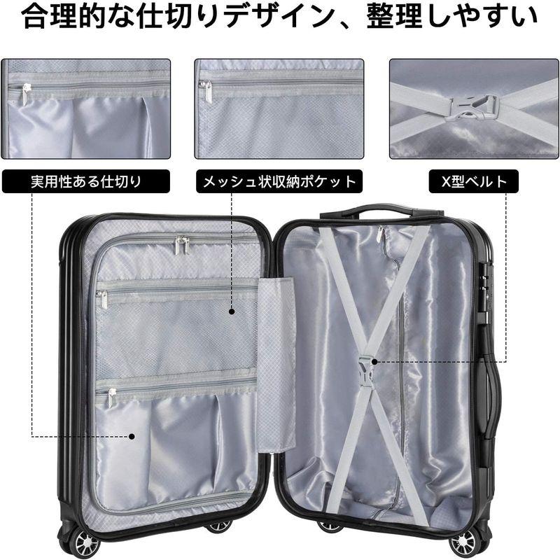 VARNIC スーツケース キャリーケース キャリーバッグ 機内持込 TSAダイヤル式ロック 耐衝撃 大型 超軽量 静音ダブルキャスター 旅 スーツケース キャリーケース キャリーバッグ 機内持込 TSAダイヤル式ロック 耐衝撃 大型 超軽量 静音ダブルキャスター 旅