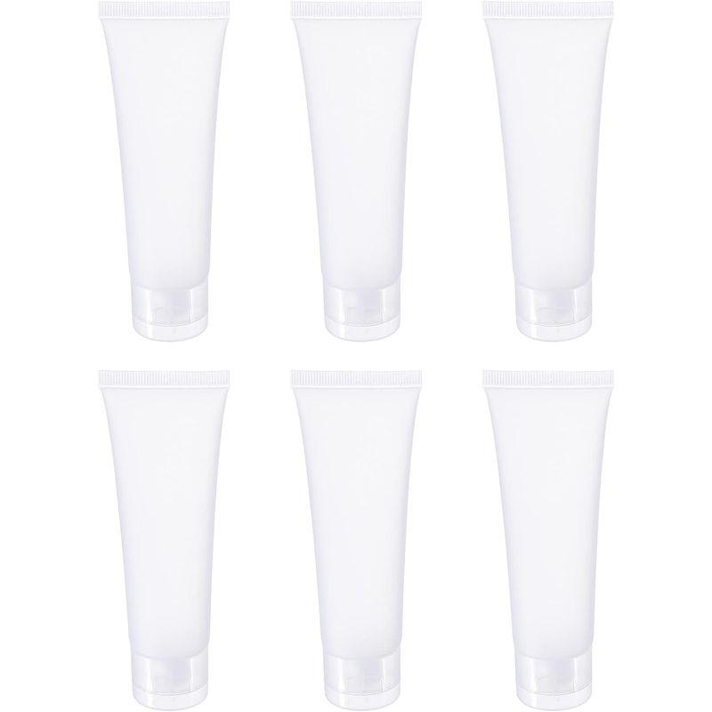 在庫処分大特価!!】【在庫処分大特価!!】PATIKIL 50ml 圧搾チューブ 6本 空の化粧品チューブ プラスチック フリップリッド付き 旅行 世帯用 半透明のつや消し 快適グッズ、旅行小物 PATIKIL 50ml 圧搾チューブ 15本 空の化粧品チューブ プラスチック フリップリッド付き 旅行 世帯用 クリア