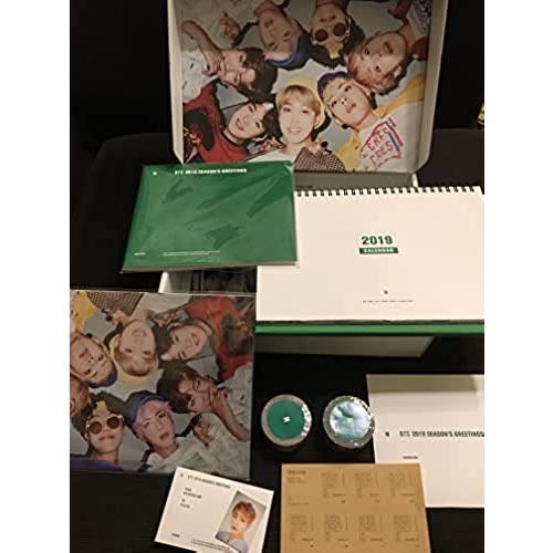ランダムフォト付き完品 日本語字幕 防弾少年団 BTS 2019 SEASON'S GREETINGS 日本版 FC＆UM完全限定販売 DVD シーズングリーティングスの画像
