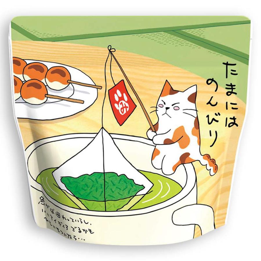 ねこ茶 ティーバッグ セット プチギフト みたらしちゃん 誕生日 ねこ茶 ティーバッグ セット プチギフト みたらしちゃん 誕生日