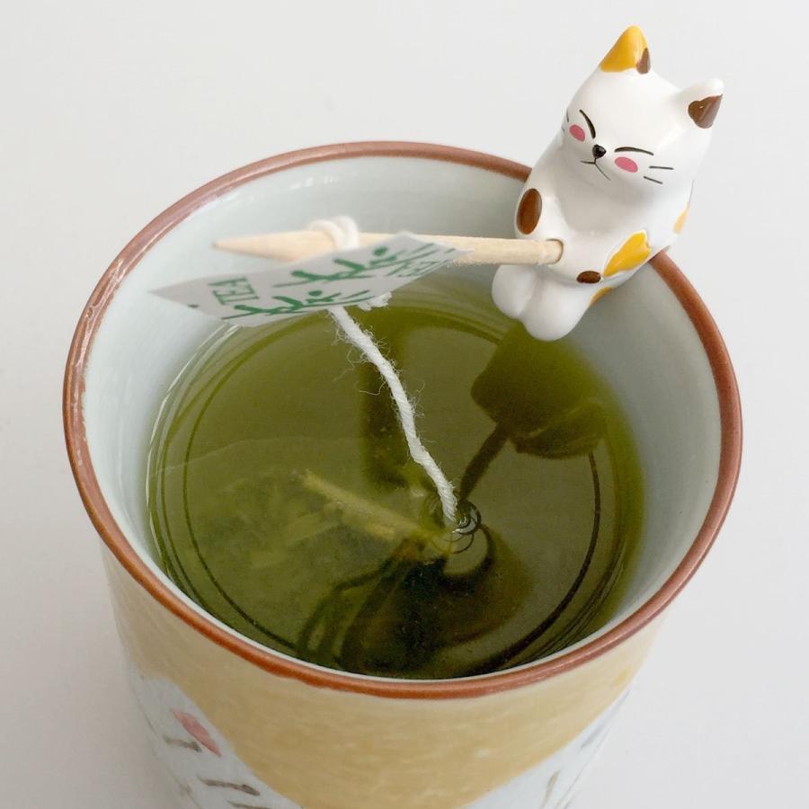 ねこ茶 ティーバッグ セット 釣り（6袋）お茶 みたらしちゃん 日本茶
